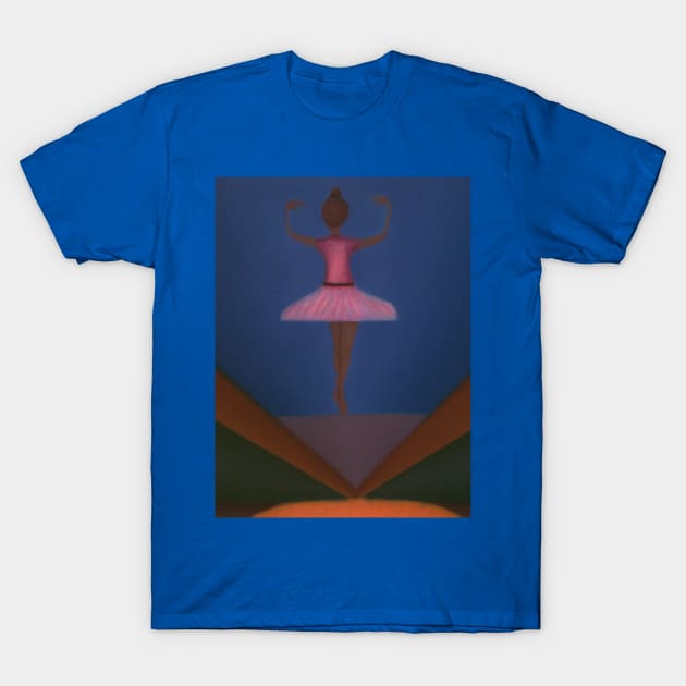 Ballerina T-Shirt by Dauri_Diogo